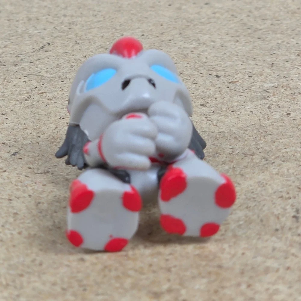 ninja kidz crul tv series Robot Figure Action‎ Figure Toy Gray Red Blue